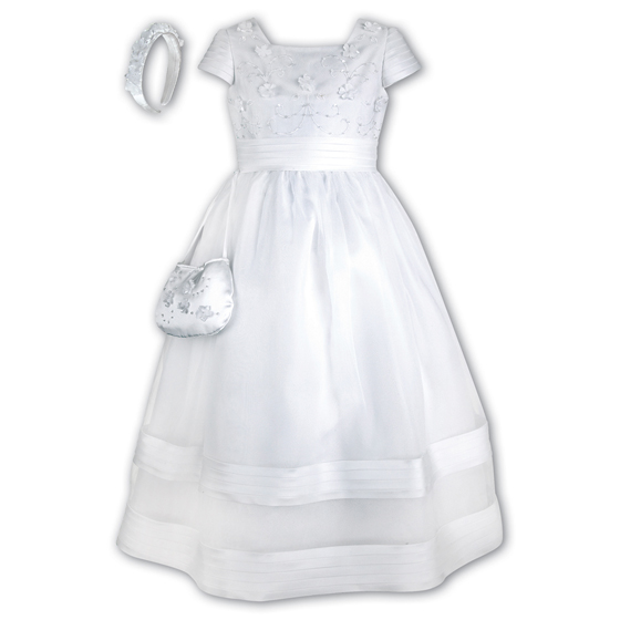 Sarah Louise Ceremonial Ankle Length Communion Dress 90014